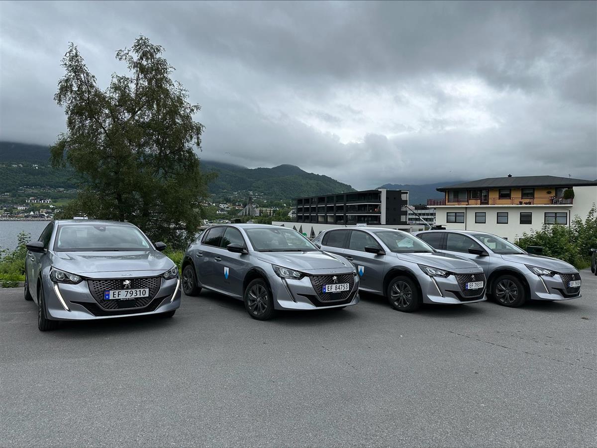 4 el-bilar - Klikk for stort bilete